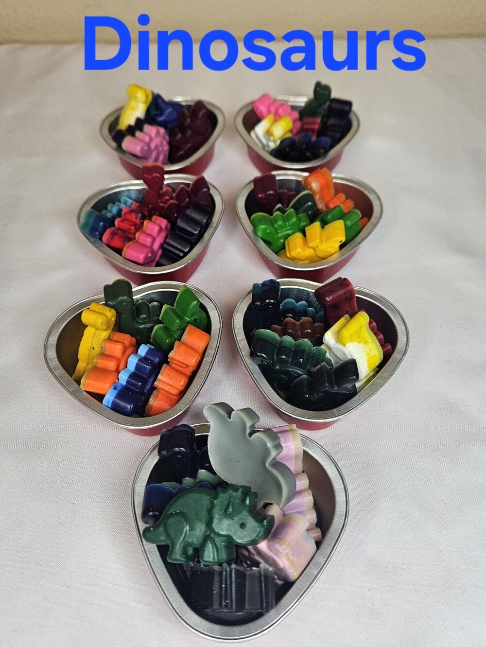 Handmade Upcycled Crayon Set | Choose Your Shape | Eco-Friendly Gift - Picture 4 of 13